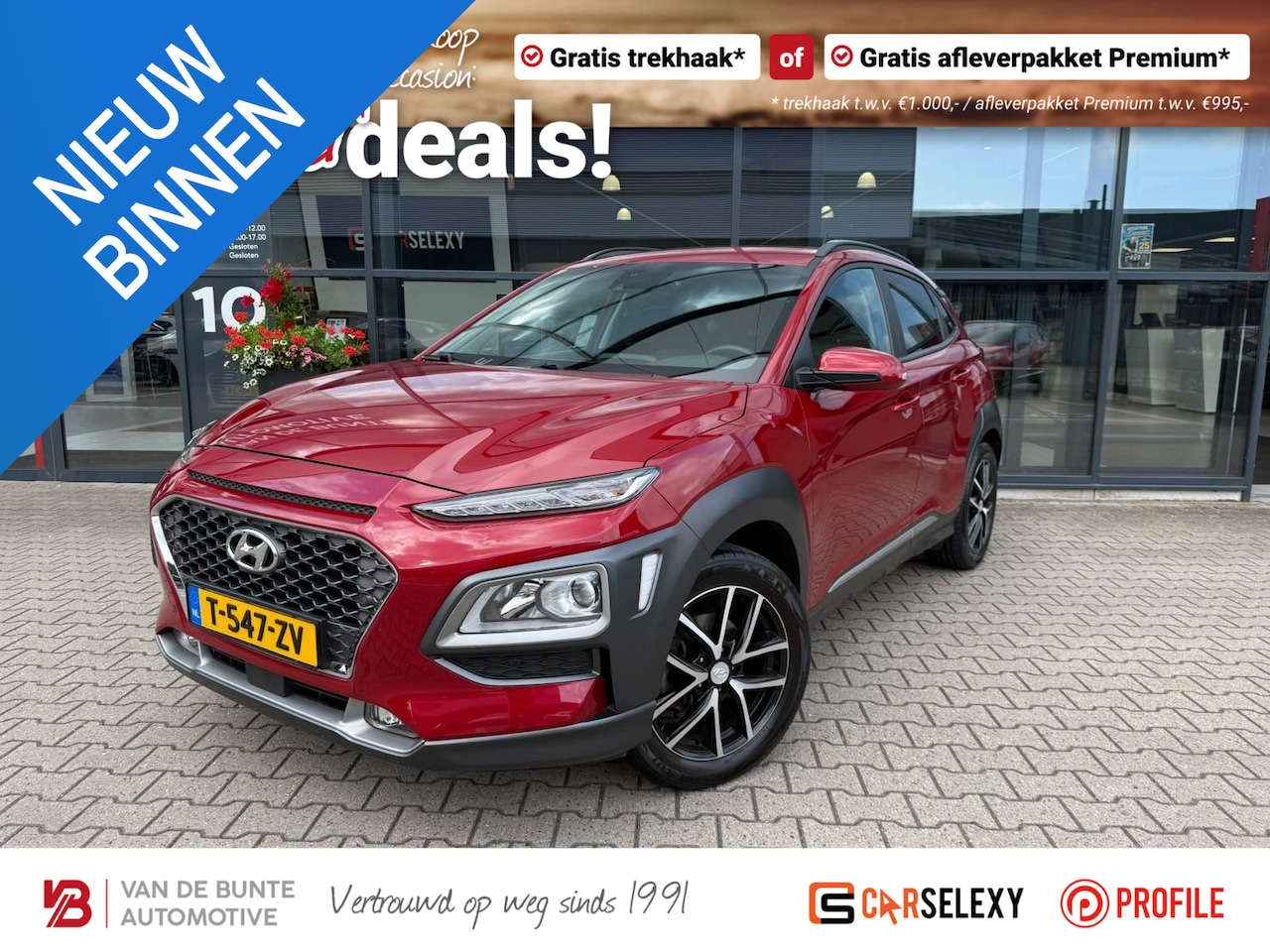 Hyundai Kona - 1.0 T-GDI Comfort *Trekhaak & Stoelverwarming* - AutoWereld.nl