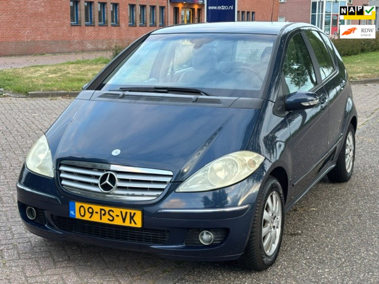 Mercedes-Benz A-klasse - 150 Elegance Airco Electr. pakket Audio/CD LMV 15" ABS Colorpakket TCS ESP Colorpakket Dea - AutoWereld.nl