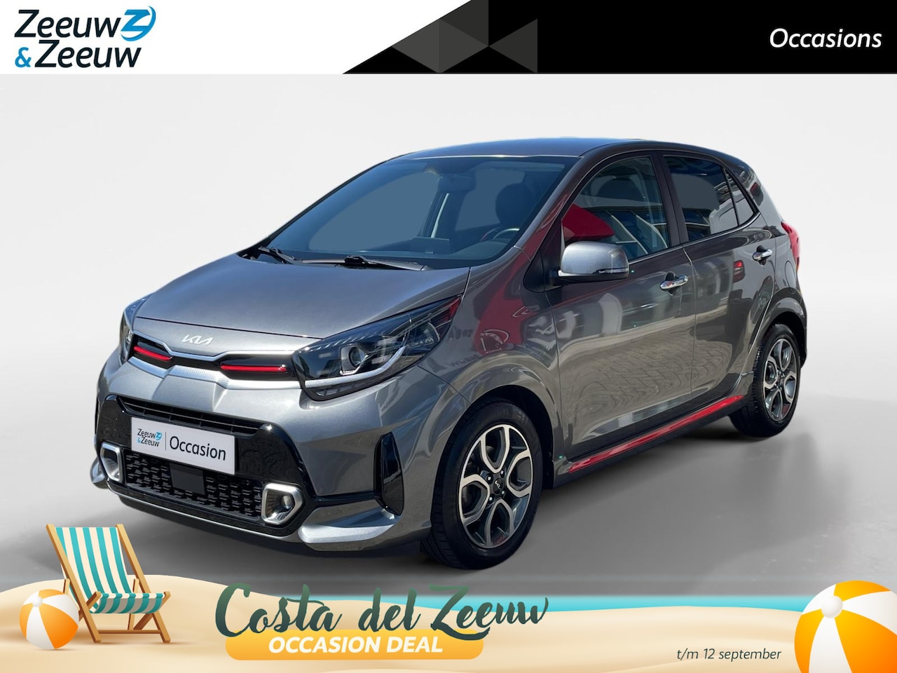 Kia Picanto - 1.0 DPi GT-Line | Tijdelijk Extra Voordeel Tijdens Onze Verbouwing - AutoWereld.nl