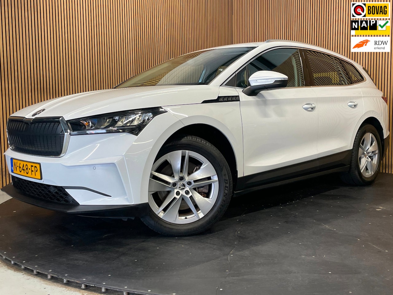 Skoda Enyaq iV - 80|91% SOH|GROTE ACCU|ELEK.TREKHAAK|STOELVERW|CARPLAY/ANDROID|CAMERA|NAVIGATIE|NAP|NL-AUTO - AutoWereld.nl