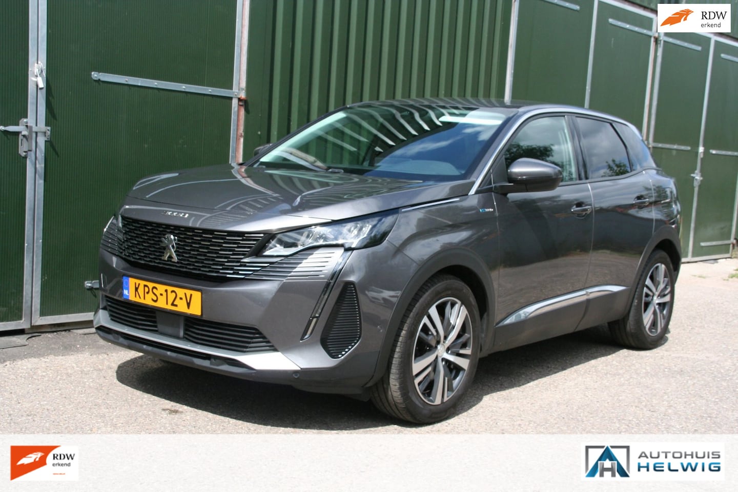 Peugeot 3008 - 1.6 HYbrid 225 Blue Lease Allure SOH 100%, SPORTINT, AIRCO. NAVIGATIE, CAMERA - AutoWereld.nl