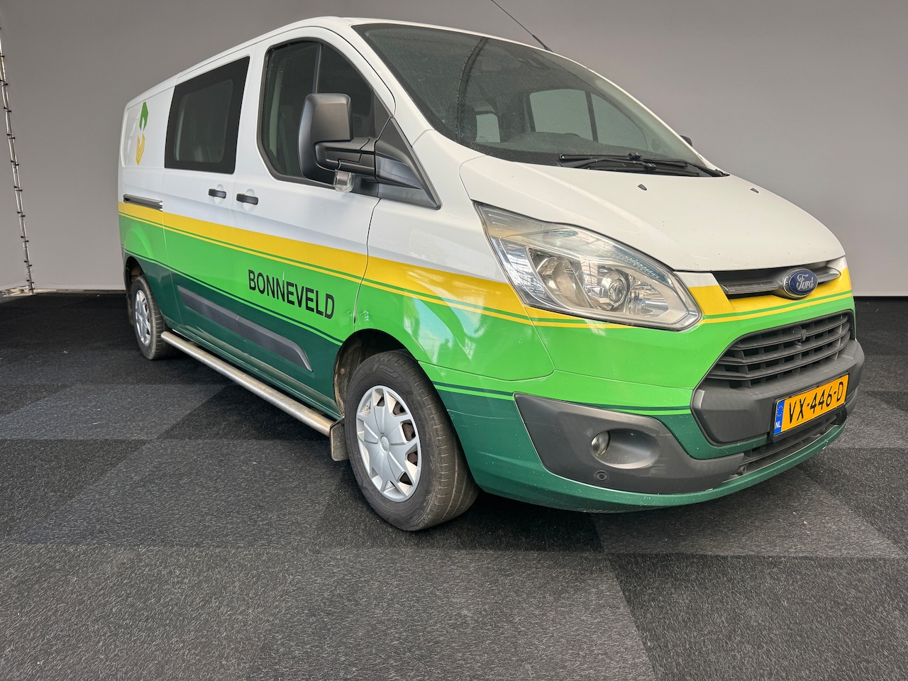 Ford Transit Custom - 2.2 TDI DC 6P dubbel cabine 6 persoons L2H1 Euro 5 - AutoWereld.nl