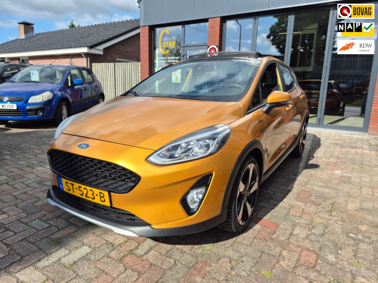 Ford Fiesta - 1.0 EcoBoost Active First Edition -NW DISTRIBUTIESET - AutoWereld.nl