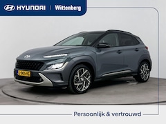 Hyundai Kona - 1.6 GDI HEV Premium | Leer | Stoelventilatie | Trekhaak | Trekgewicht 1300kg | Stoel + stu