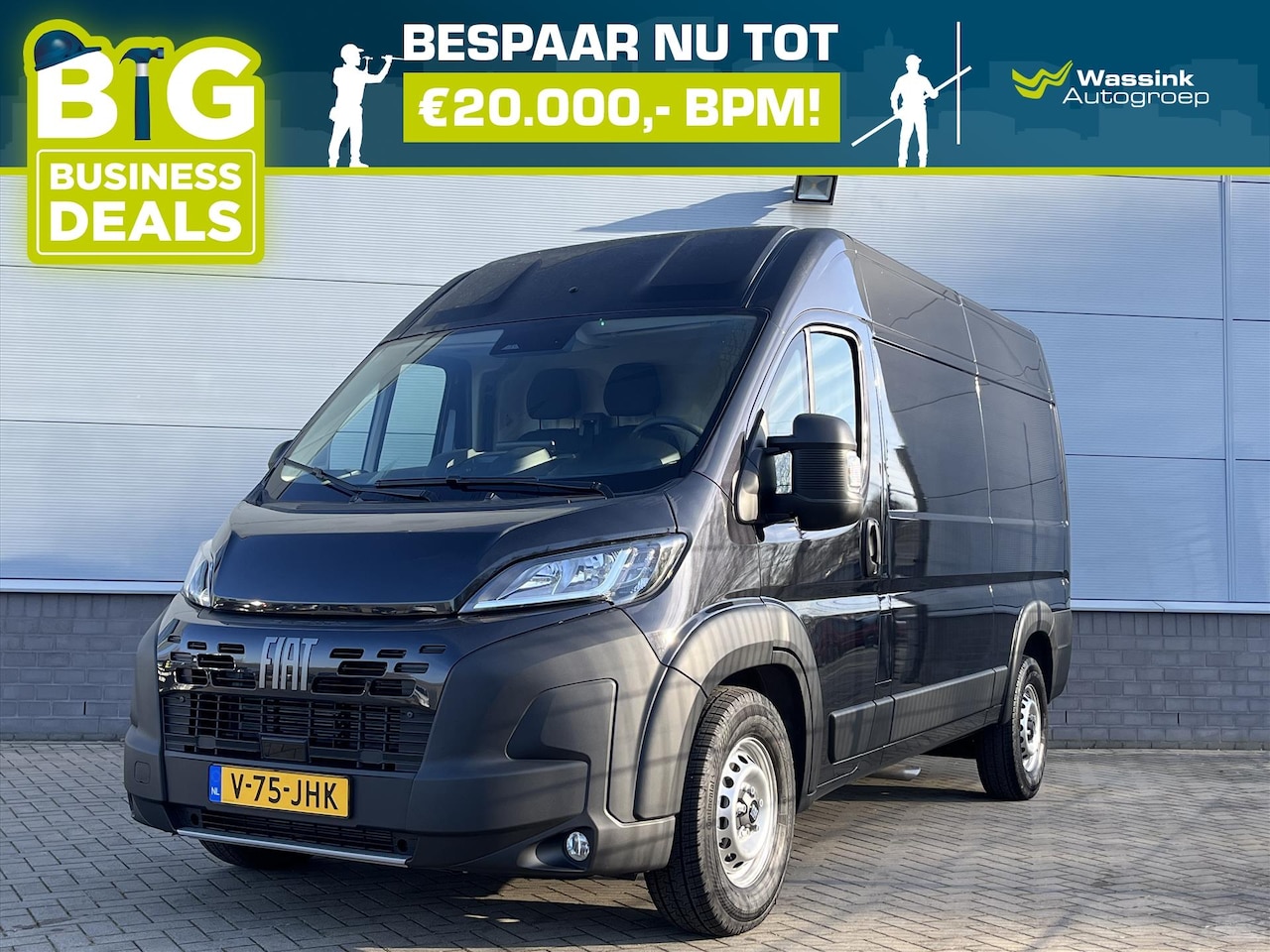 Fiat Ducato - GB 2.2 MJ 140pk L2H2 35 | Cruise Control | Verzwaarde Vering | Flenskogel Trekhaak | Extra - AutoWereld.nl