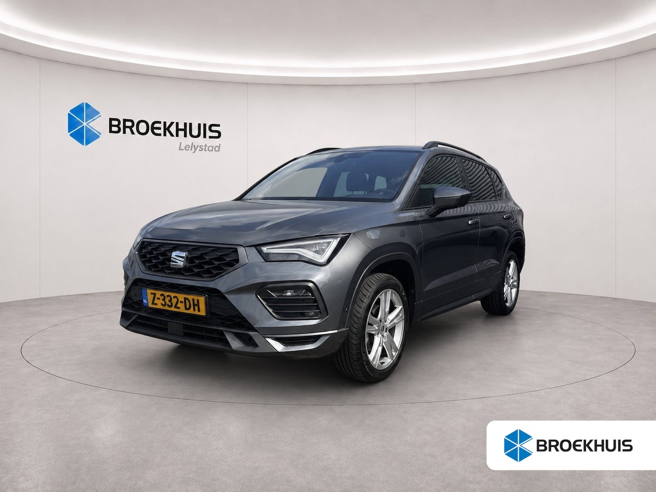 SEAT Ateca - 1.5 TSI 150PK FR BUSINESS INTENSE AUTOMAAT / NAVI / LEDER / CLIMA / FULL-LED / 18" LMV / K - AutoWereld.nl