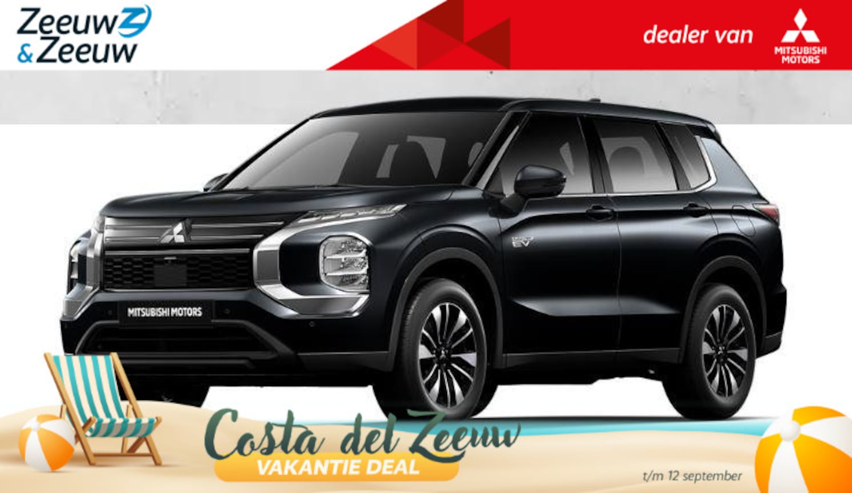 Mitsubishi Outlander - 2.4 PHEV Intense € 5.000 euro korting eigen voorraad| 8 jaar garantie| Snel leverbaar | To - AutoWereld.nl