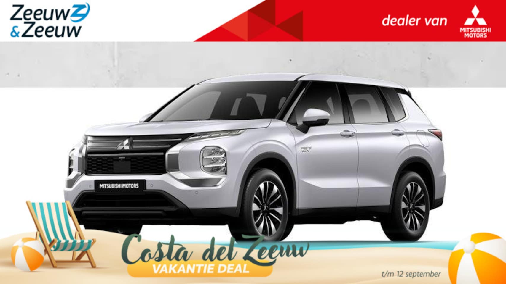 Mitsubishi Outlander - 2.4 PHEV Pure € 6000 euro korting eigen voorraad| 8 jaar garantie| Snel leverbaar | Totaal - AutoWereld.nl