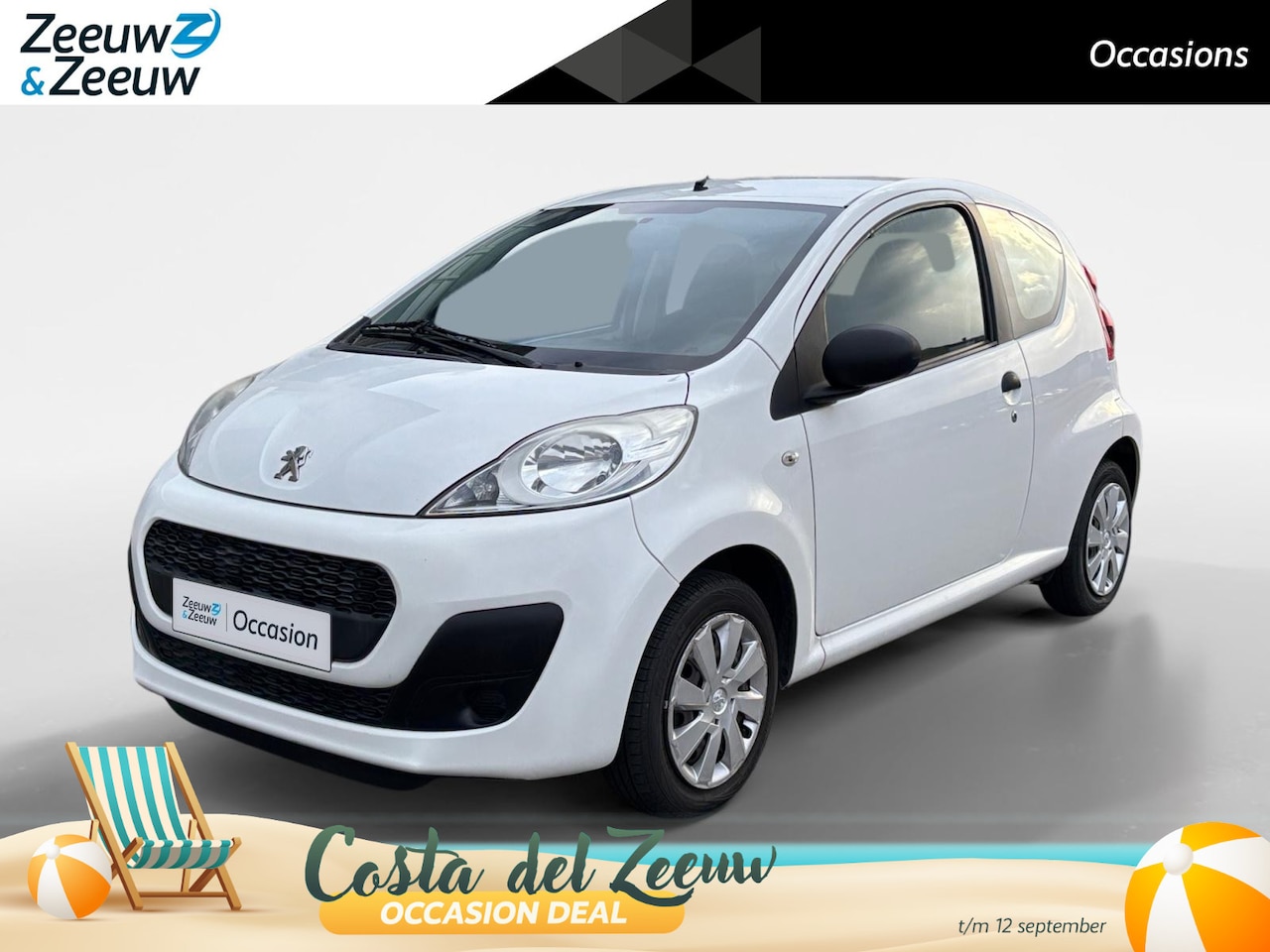 Peugeot 107 - 1.0 Access Basic | NL-AUTO | LAGE KILOMETERSTAND | GEEN STUURBEKRACHTIGING | - AutoWereld.nl