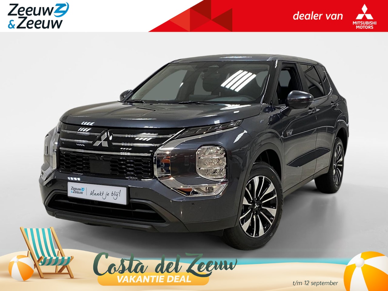 Mitsubishi Outlander - 2.4 PHEV | INTENSE | DIRECT LEVERBAAR | PRIJS INCL 5.000 EURO KORTING | - AutoWereld.nl