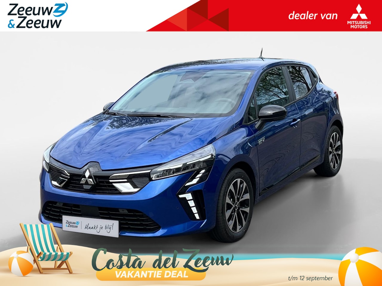 Mitsubishi Colt - 1.6 HEV Intense | 5.500 EURO KORTING | NIEUWE AUTO | 8 JAAR GARANTIE | - AutoWereld.nl