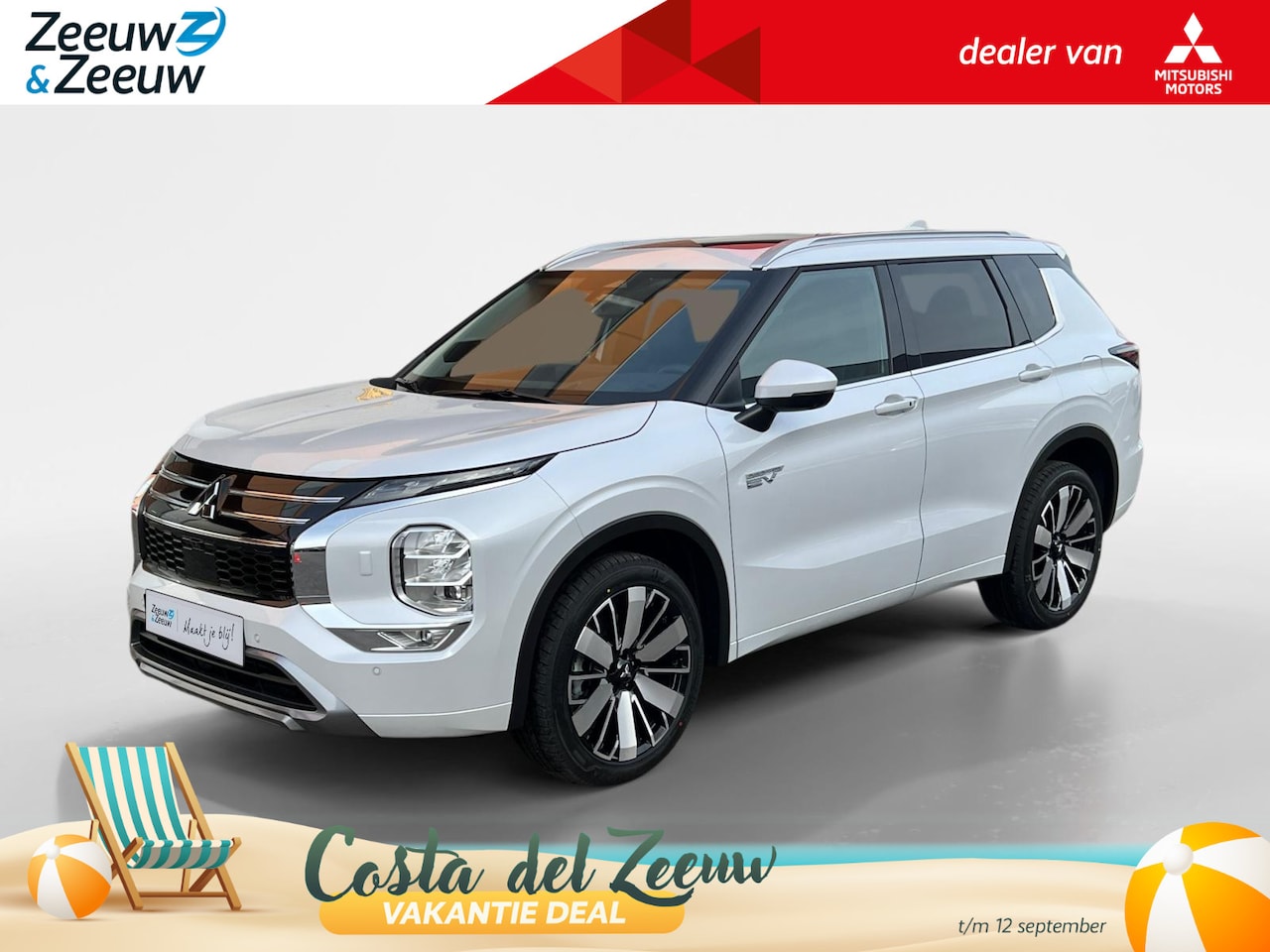 Mitsubishi Outlander - 2.4 PHEV Instyle | 5.000 Euro Korting | Op=Op | 8 Jaar garantie | Snel rijden | - AutoWereld.nl