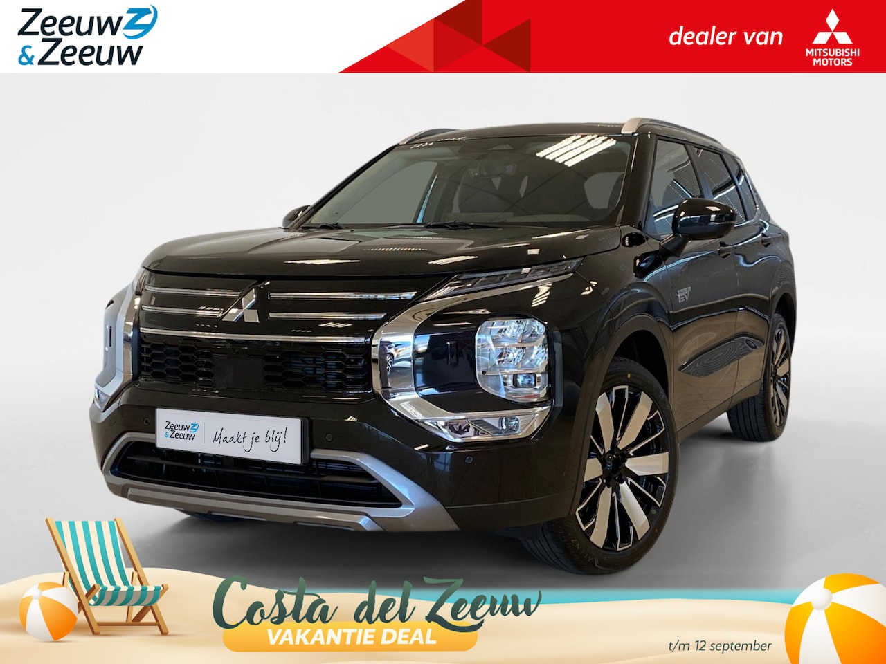 Mitsubishi Outlander - 2.4 PHEV | INTENSE + | DIRECT LEVERBAAR | |ACTIEPRIJS INCL. € 5.000,- KORTING | - AutoWereld.nl