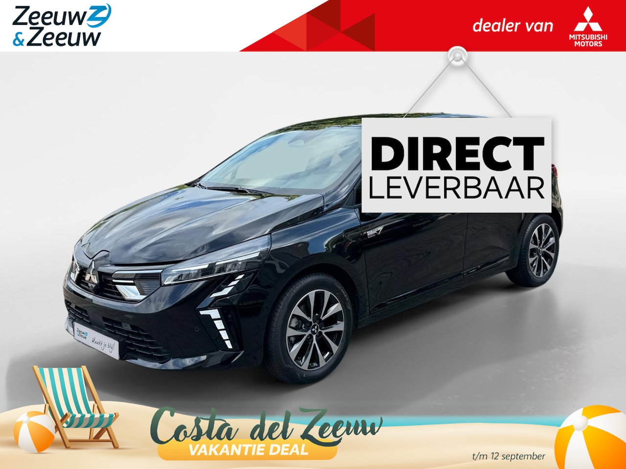 Mitsubishi Colt - 1.6 HEV Intense 8 jaar garantie NU 5500,- VOORRAAD KORTING CAMERA | CLIMATE | CRUISE | A - AutoWereld.nl