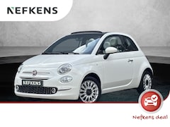 Fiat 500 C - 1.0 Hybrid Star | 1ste eigenaar | LEER/Stof | Parkeersensoren | AppleCarPlay/Android | Air