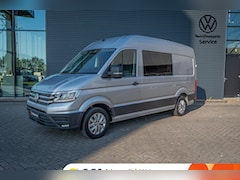 Volkswagen Crafter - 35 2.0 TDI L3H2 DC 140PK Aut8 Trekhaak, Achteruitrijcamera, Navi, 17" LM Velgen, Voorruitv