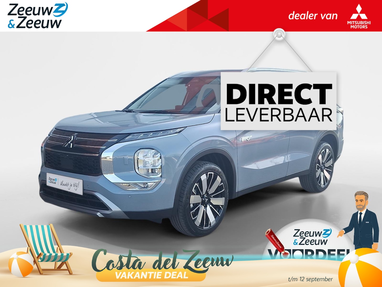 Mitsubishi Outlander - 2.4 PHEV First Edition | 5000 EURO KORTING | NU DIRECT LEVEBAAR | 8 JAAR GARANTIE | - AutoWereld.nl