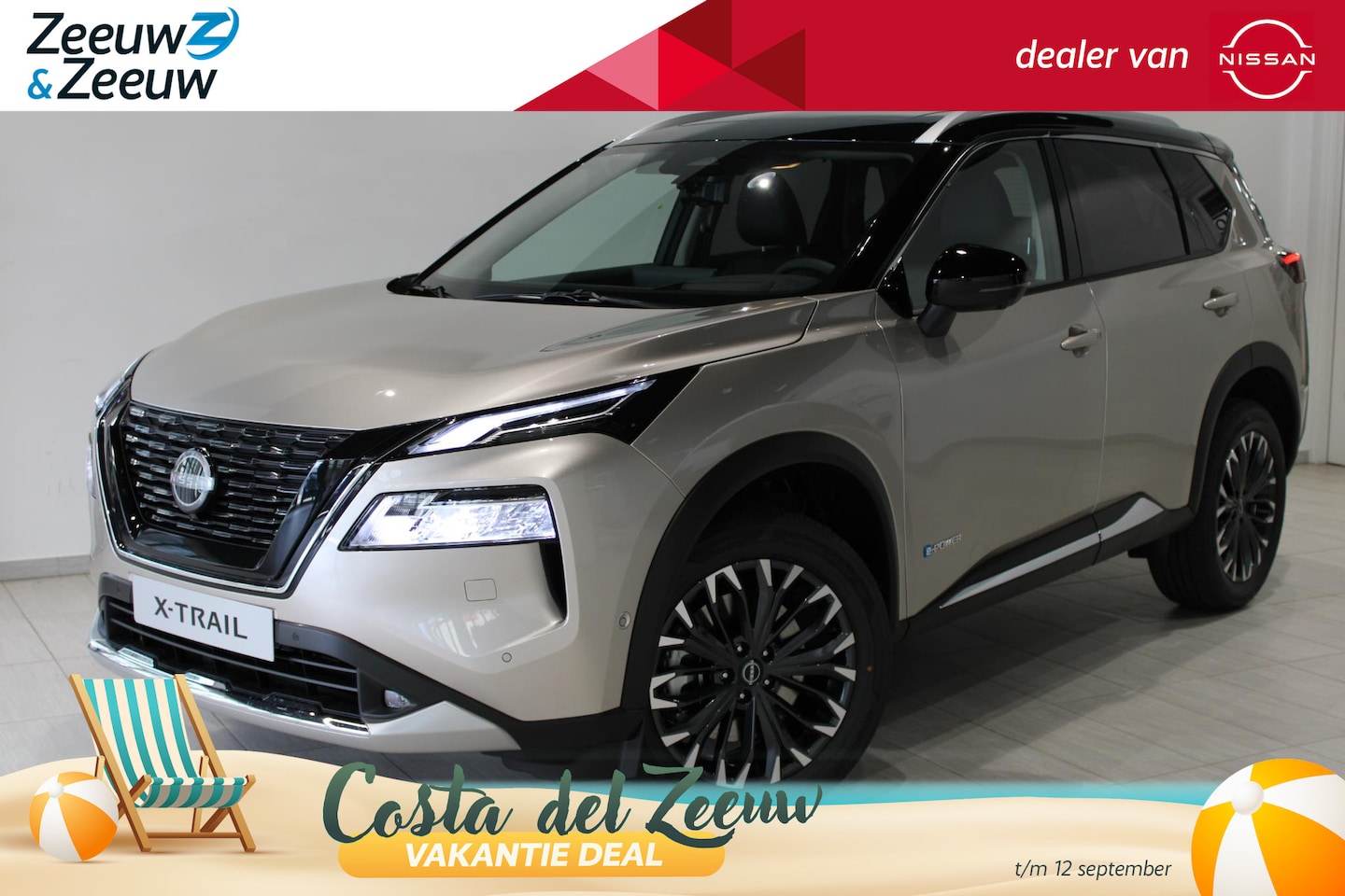 Nissan X-Trail - 1.5 e-Power Tekna Plus | PRO-PILOT | € 5.500,= VOORRAAD KORTING | LEDER INTERIEUR | - AutoWereld.nl