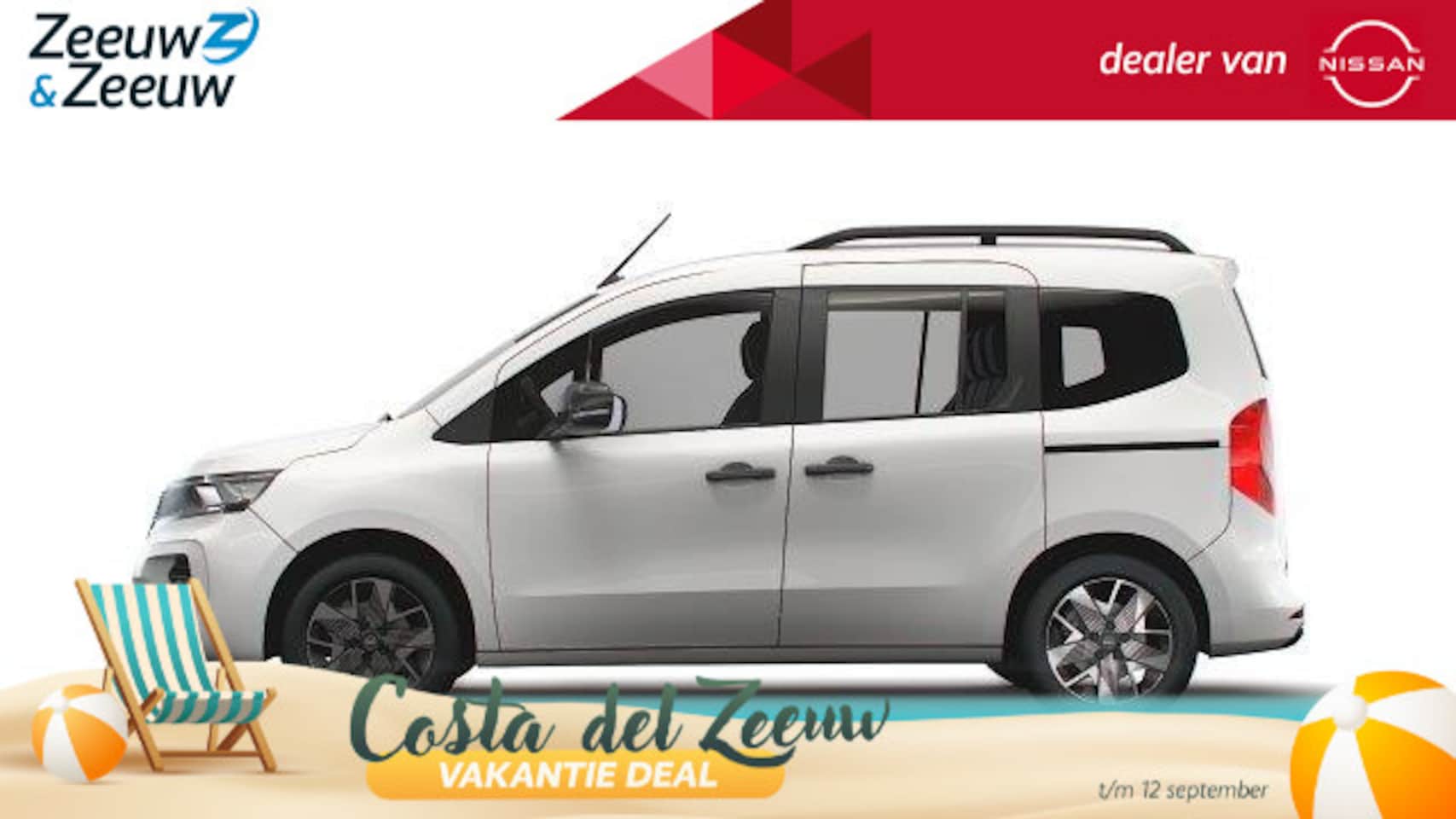 Nissan Townstar Evalia - Acenta 7 ZITS L2 45 kWh | 100% ELECTRISCHE 7 ZITTER | - AutoWereld.nl