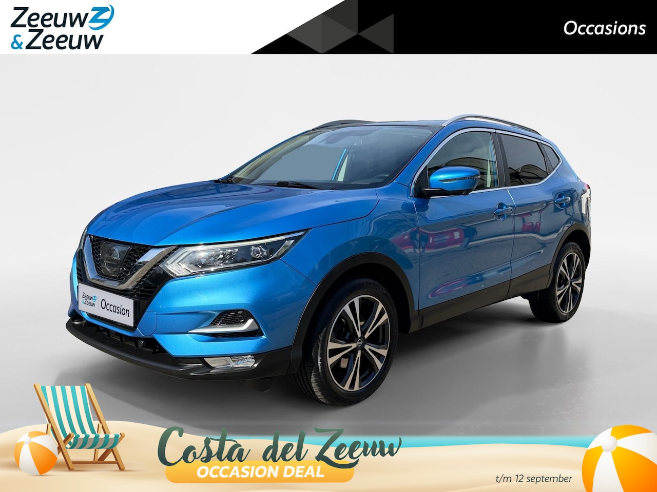 Nissan Qashqai - 1.2 N-Connecta | Rondom camera | Navigatie | Pano dak | Climate | Cruise | - AutoWereld.nl