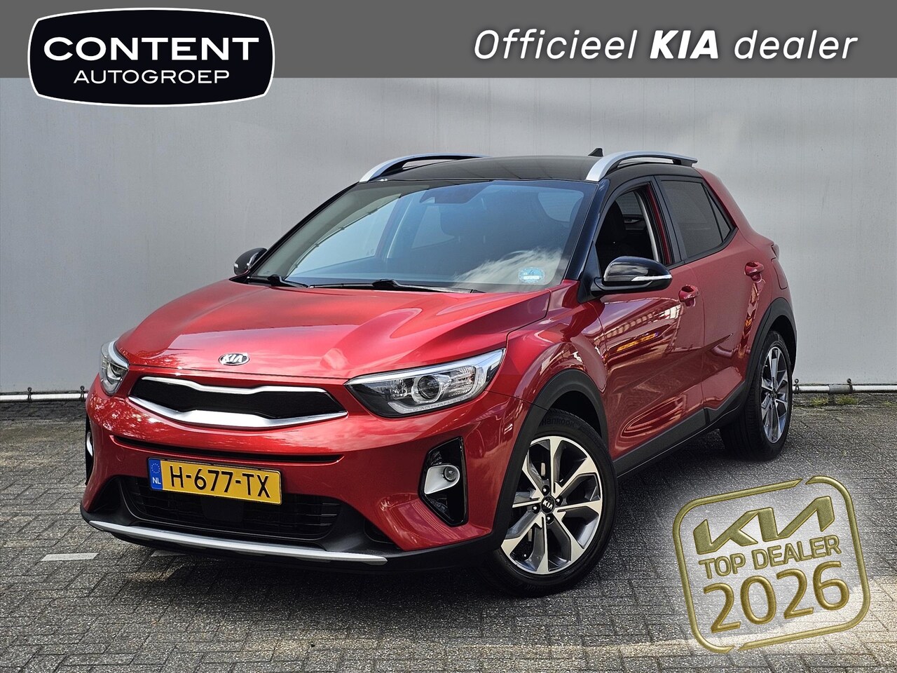 Kia Stonic - 1.0 T-GDi DynamicPlusLine 1.0 T-GDi 100pk DynamicPlusLine - AutoWereld.nl