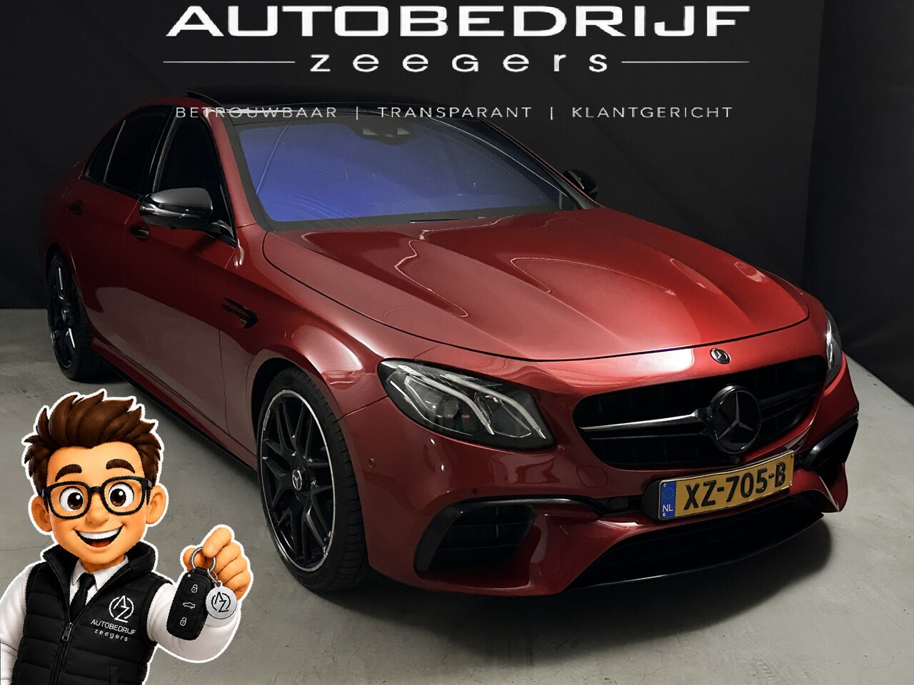Mercedes-Benz E-klasse - 63 AMG S 4MATIC 612PK Premium Plus *Full Options*Full-Assist* - AutoWereld.nl