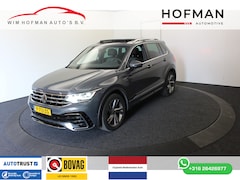 Volkswagen Tiguan - 1.5 TSI R-Line EL Trekh+aKlep Panodak Virtual Camera Zwarte hemel bkl