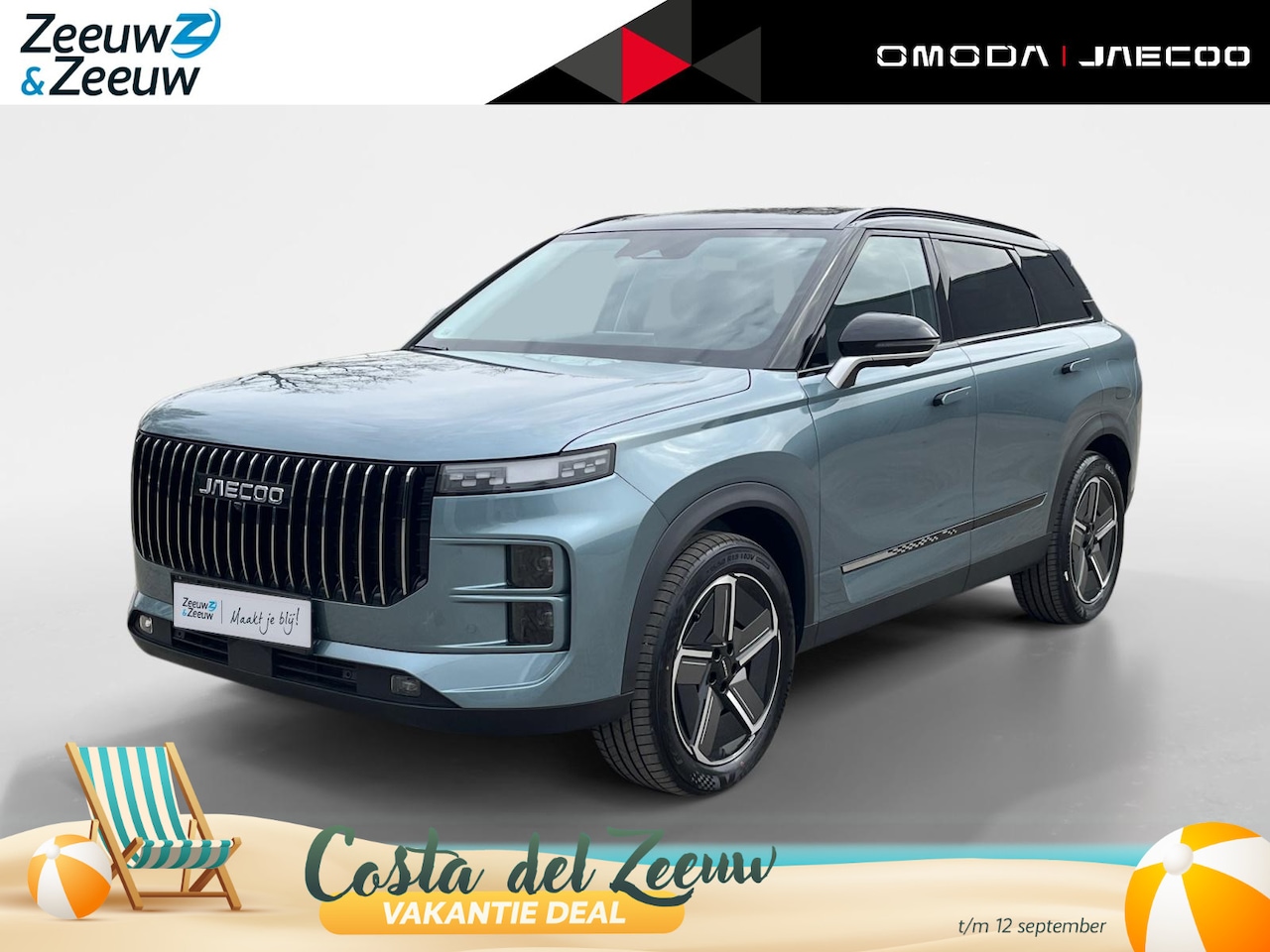 Jaecoo 7 - 1.5 GDI SHS-P Exclusive | Nieuw uit voorraad | 90 km elektrisch rijbereik | Stoelverwarmin - AutoWereld.nl
