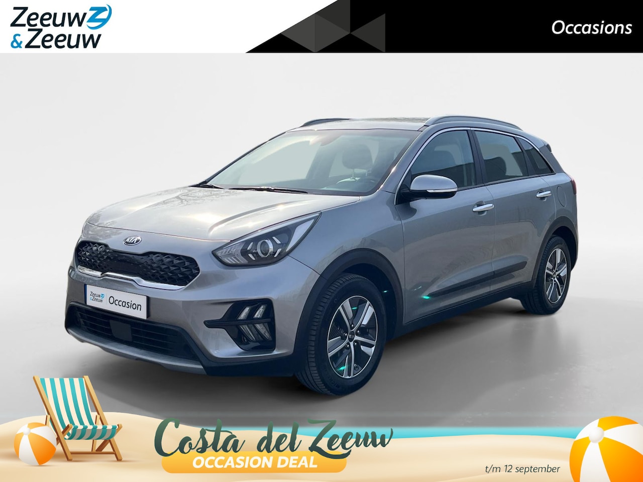Kia Niro - 1.6 GDi Hybrid DynamicLine | Lage kilometerstand | Dealeronderhouden | Climate Control | P - AutoWereld.nl
