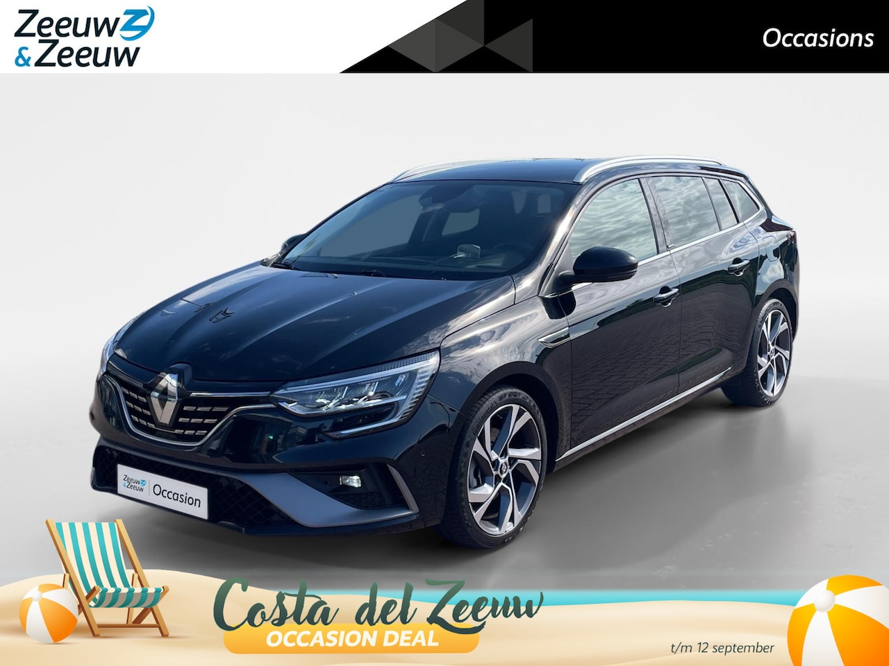 Renault Mégane E-Tech - Estate 1.6 Plug-In Hybrid 160 R.S. Line *Automaat*Navi+Camera*Climate Control*Adapt.Cruise - AutoWereld.nl