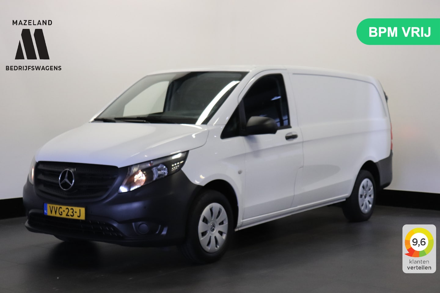 Mercedes-Benz Vito - 110 CDI Lang EURO 6 - Airco - Cruise - PDC - Trekhaak - € 17.900,- Excl. - AutoWereld.nl
