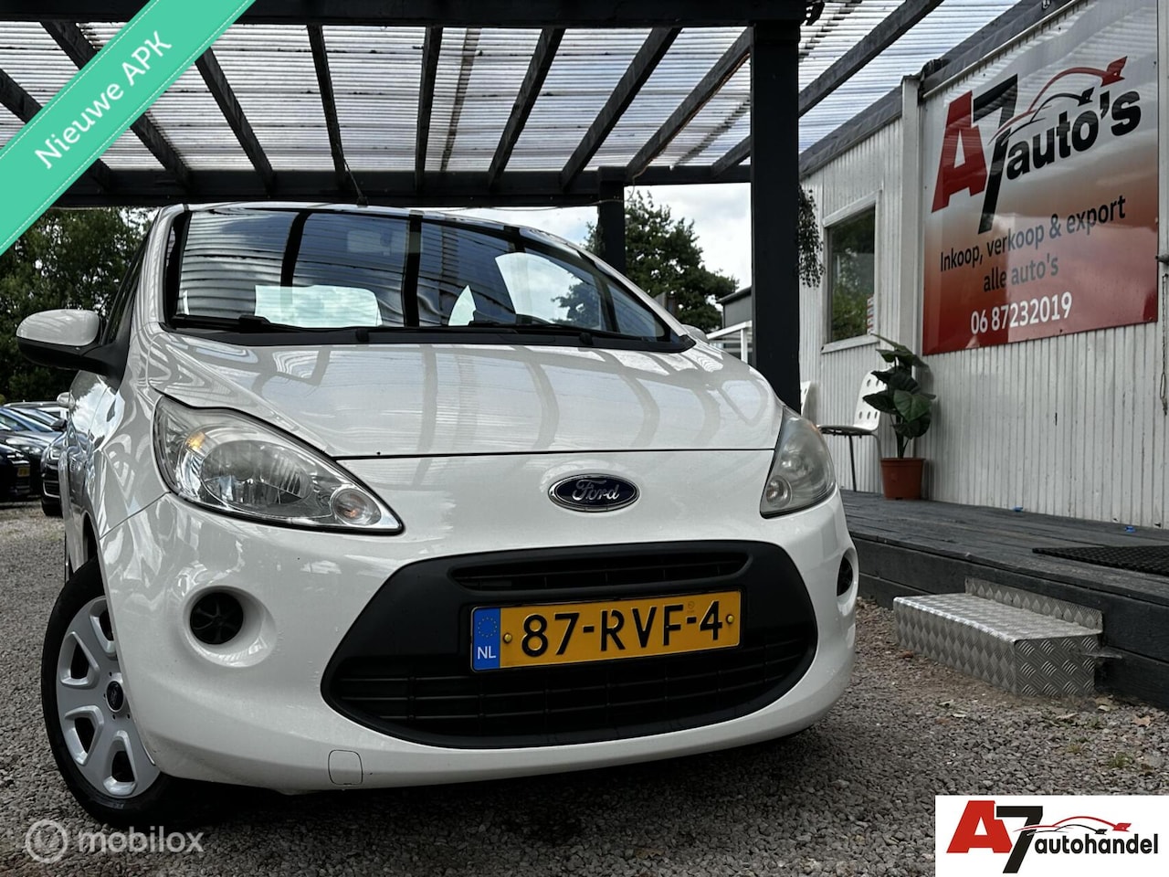 Ford Ka - 1.2 Cool & Sound start/stop Nieuwe APK//Airco - AutoWereld.nl