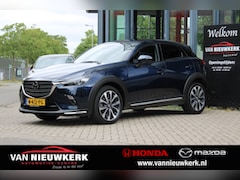 Mazda CX-3 - 2.0 SKYACTIV-G 121pk AUT Luxury | Vol | Keyless | CarPlay | HUD | Bose | camera V & A | Cl