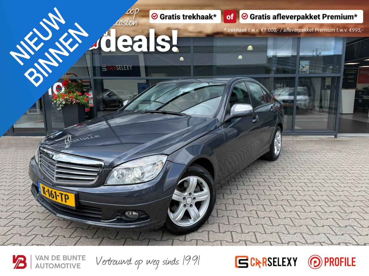 Mercedes-Benz C-klasse - 200 K *Cruise Control & Stoelverwarming* - AutoWereld.nl