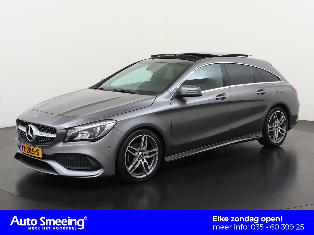 Mercedes-Benz CLA-klasse Shooting Brake - 180 AMG Line | Schuifdak | Camera | Stoelverwarming | Navigatie | Zondag Open! - AutoWereld.nl