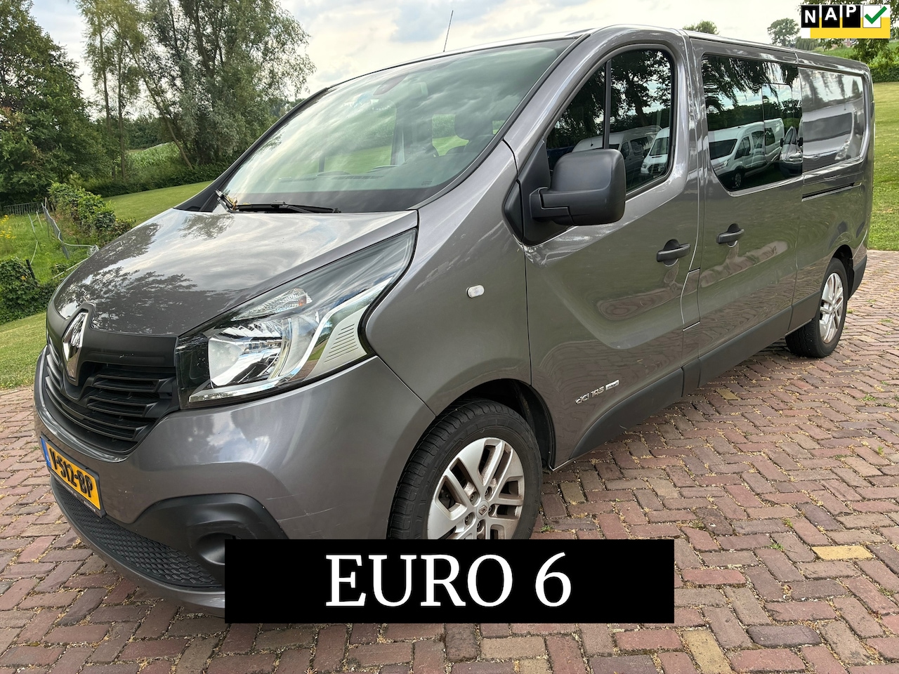 Renault Trafic - 1.6 dCi EURO 6 L2H1 DC Dubbele Cabine Airco MARGE - AutoWereld.nl