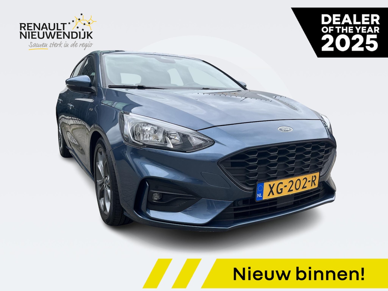 Ford Focus - 1.5 EcoBoost ST Line Business AUTOMAAT l CAMERA l PARKEERSENSOREN l - AutoWereld.nl