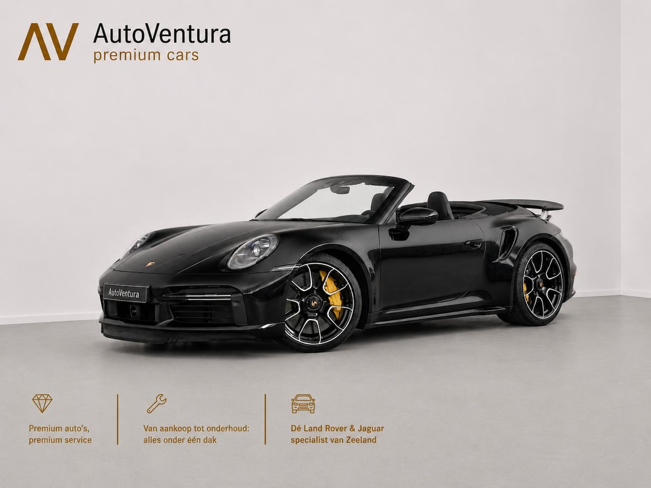 Porsche 911 Cabrio - 3.8 Turbo S | Keramisch | Carbon | Stoelventilatie | Porsche Aproved | - AutoWereld.nl