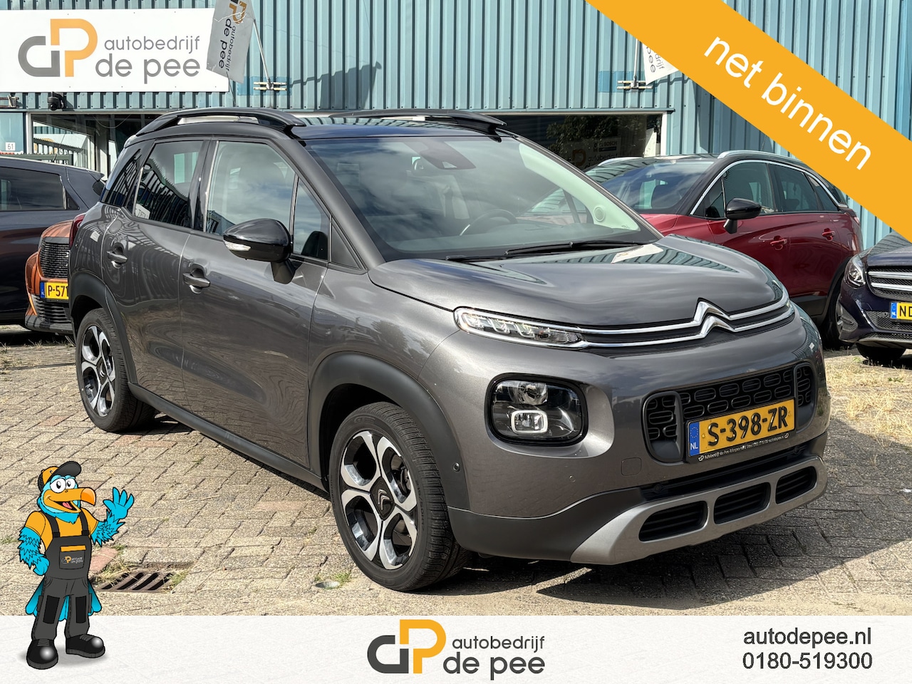 Citroën C3 Aircross - 1.2 PureTech Shine GARANTIE/OPEN DAK/STOELVERW./CARPLAY/CLIMA/CRUISE/PARKEERSENS V+A rijkl - AutoWereld.nl