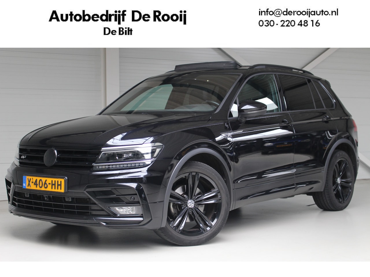 Volkswagen Tiguan - 1.5 TSI DSG R-Line Blackstyle Panoramadak | Navigatie | 19" Velgen | Camera | Virtual Cock - AutoWereld.nl