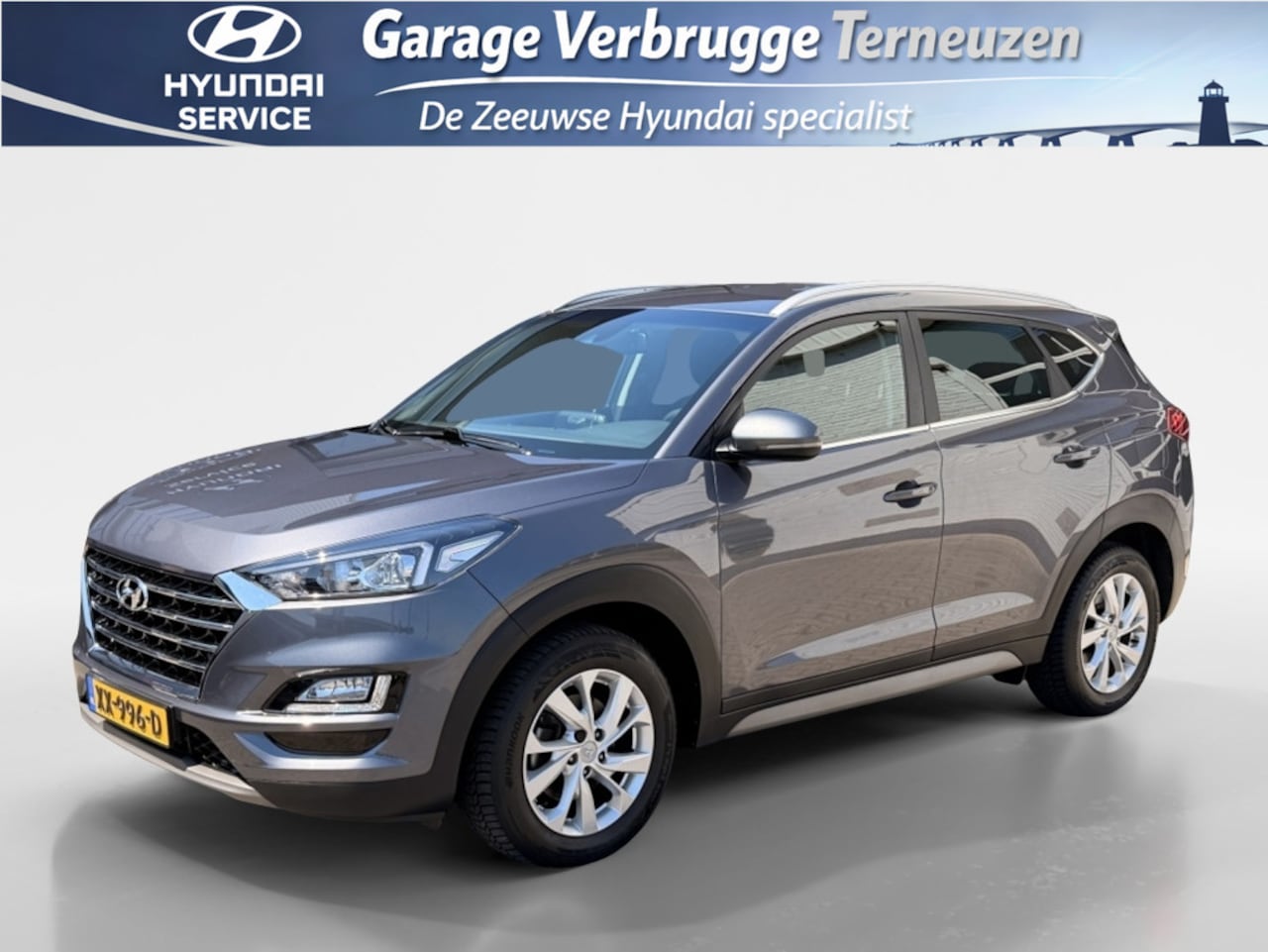Hyundai Tucson - 1.6 T-GDI Comfort Automaat | Navigatie | Stoel verwarming | Adap - AutoWereld.nl