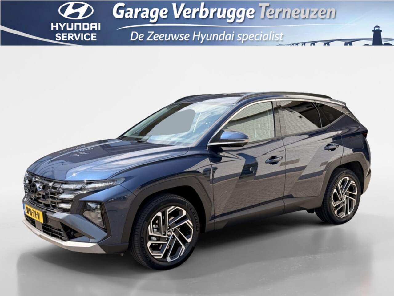 Hyundai Tucson - 1.6 T-GDI HEV Premium | Full Options | Navi | Elek.koffer | Leder | 360 camera - AutoWereld.nl