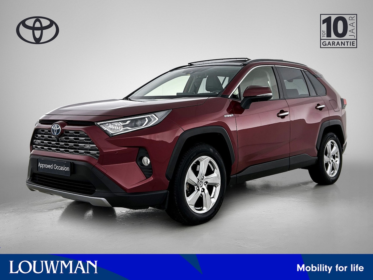 Toyota RAV4 - 2.5 Hybrid AWD Executive | dealeronderhouden | Panoramadak | JBL | 360 Camera + Camera fun - AutoWereld.nl