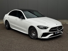 Mercedes-Benz C-klasse - 200 4MATIC AMG Pano l Ambient l Camera l Memory l Leder l ACC l Carbon l Burmester