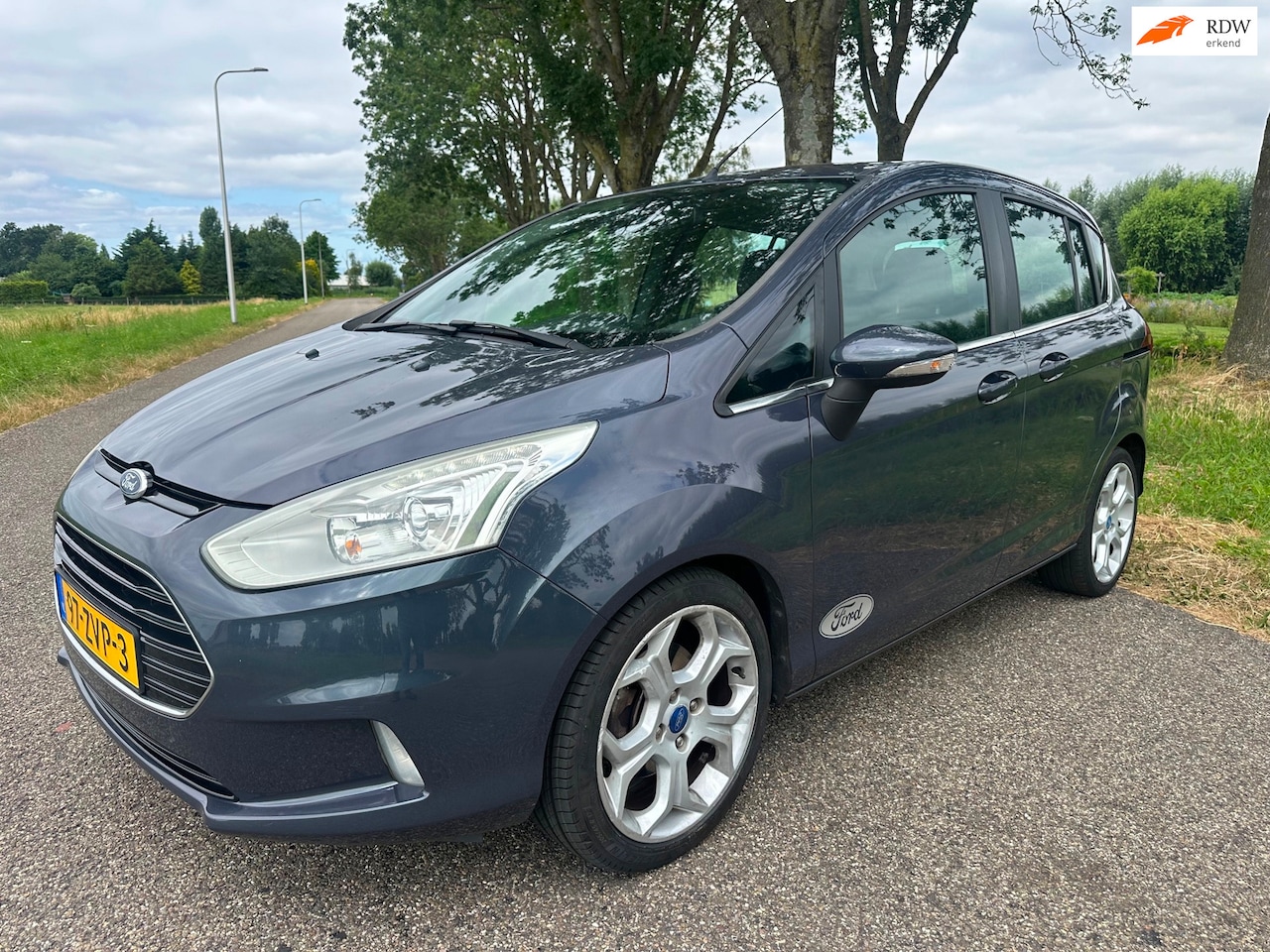 Ford B-Max - 1.0 EcoBoost Titanium|half leder|stoelverwarming - AutoWereld.nl
