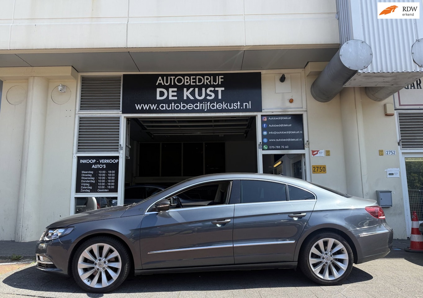 Volkswagen Passat CC - 1.4 TSI DSG 2013 Leder Navi Clima - AutoWereld.nl