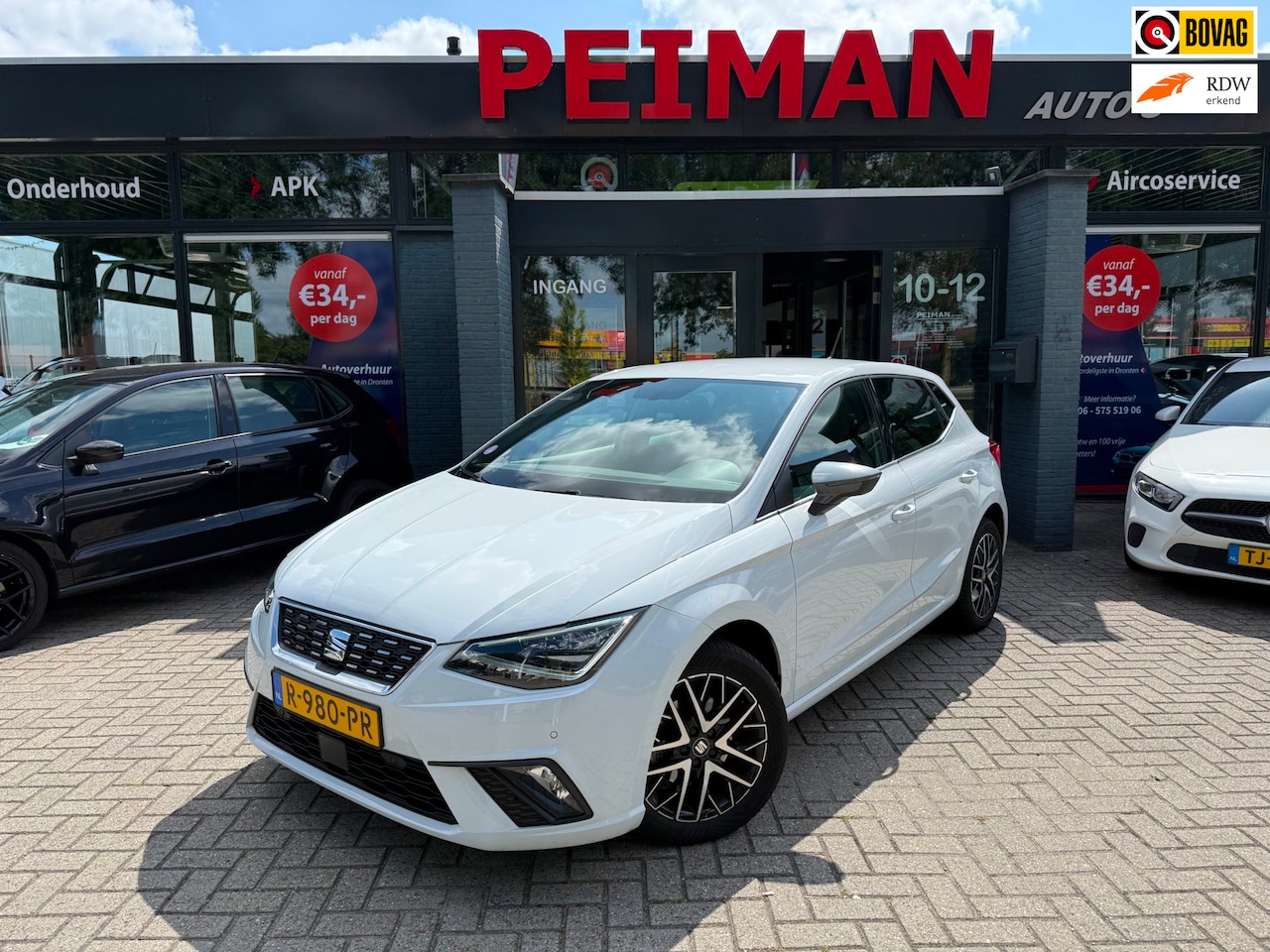 SEAT Ibiza - 1.0 TSI FR Business Intense Plus | Apple Carplay | Stoelverwarming | LED | Camera | DAB | - AutoWereld.nl
