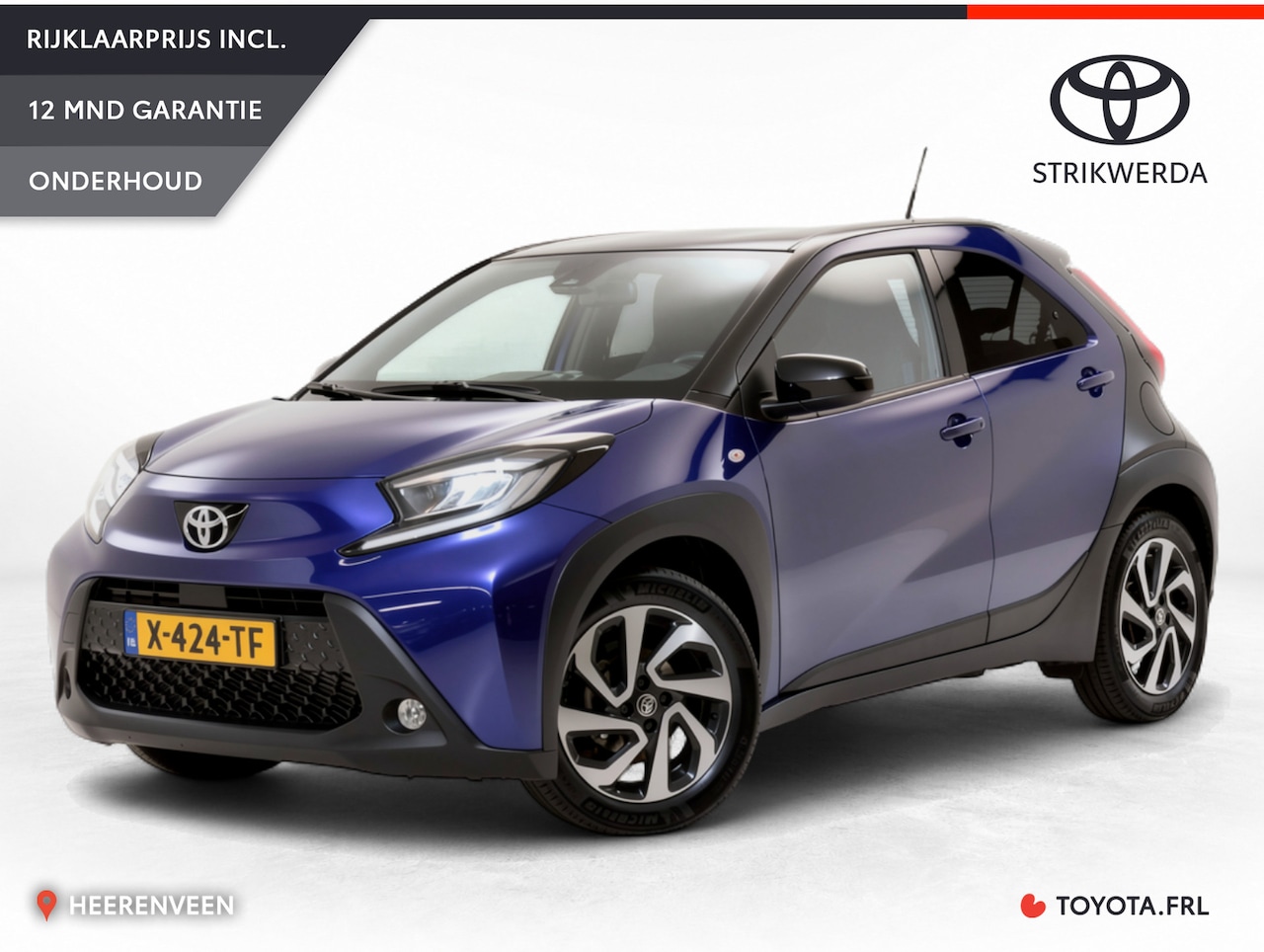 Toyota Aygo X - 1.0 VVT-i MT Pulse | LED | Lichtmetalen velgen | Clima | Licht/regen sensor | - AutoWereld.nl