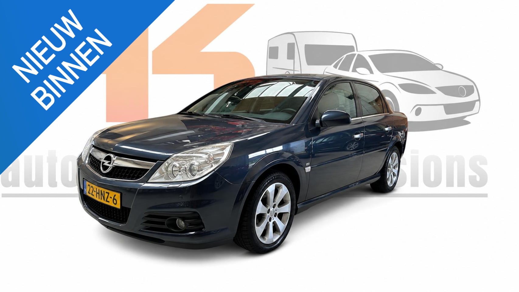 Opel Vectra - 1.8-16V Executive Leer, Navi, Bluetooth, Trekhaak, NAP,..... - AutoWereld.nl