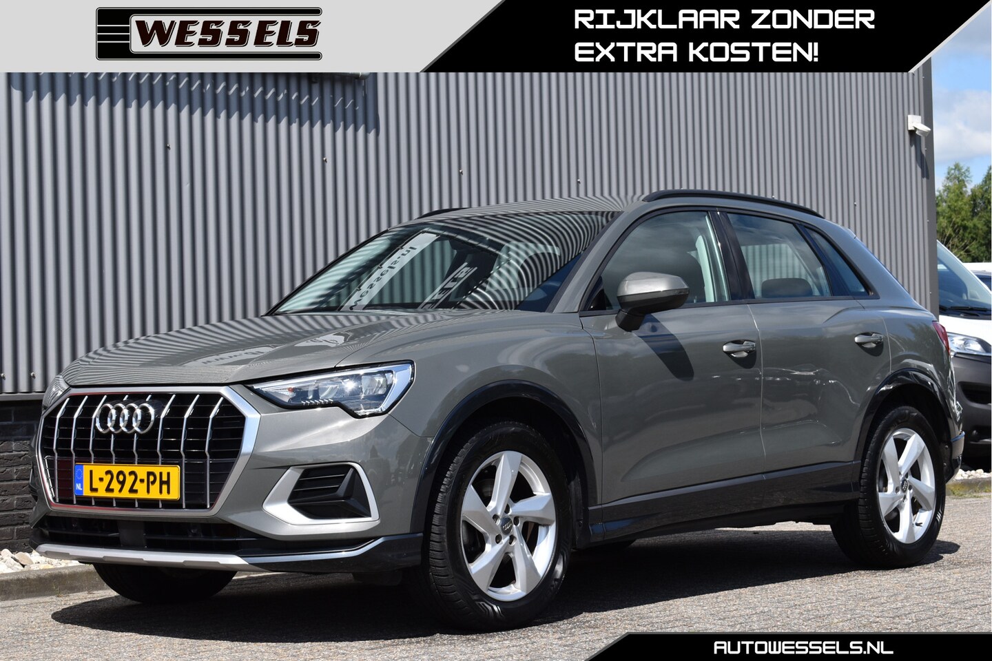 Audi Q3 - 35 TFSI Pro Line business Adaptive cruise, Stoelverwarming, Carplay, Chronosgrijs - AutoWereld.nl